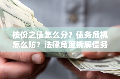 北京按份之债怎么分？债务危机怎么防？法律角度拆解债务分配与风险自保指南