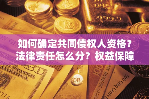北京如何确定共同债权人资格？法律责任怎么分？权益保障技巧揭秘！