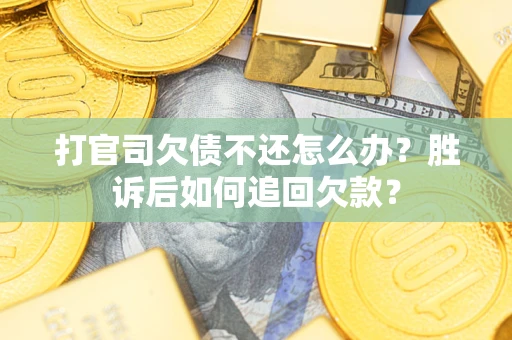 北京打官司欠债不还怎么办？胜诉后如何追回欠款？