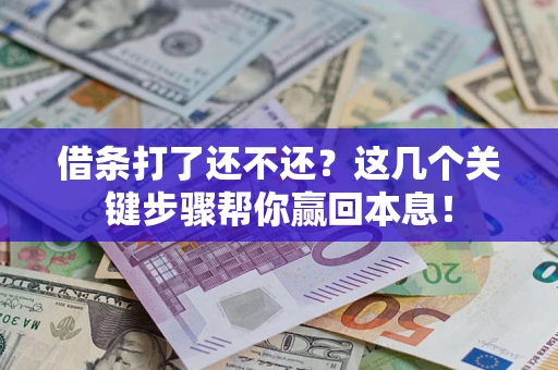 北京借条打了还不还？这几个关键步骤帮你赢回本息！