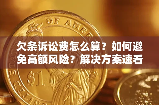 北京欠条诉讼费怎么算？如何避免高额风险？解决方案速看！