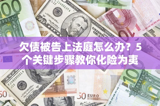北京欠债被告上法庭怎么办？5个关键步骤教你化险为夷