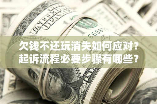 北京欠钱不还玩消失如何应对？起诉流程必要步骤有哪些？